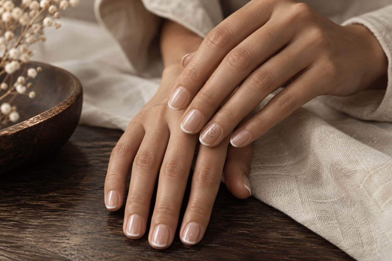 Servicio profesional de manicura en un entorno exclusivo