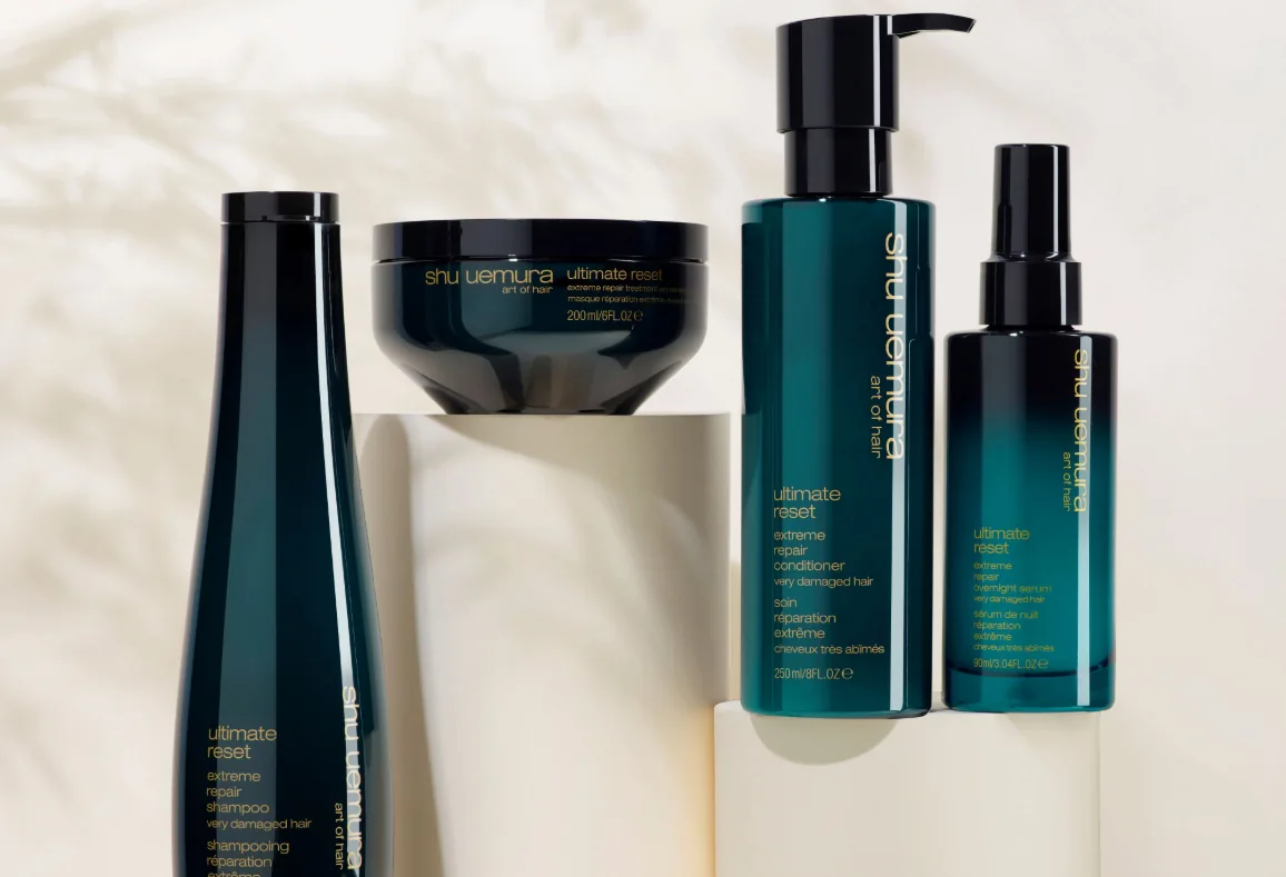 Shu Uemura Ultimate Reset · campaña de la colección