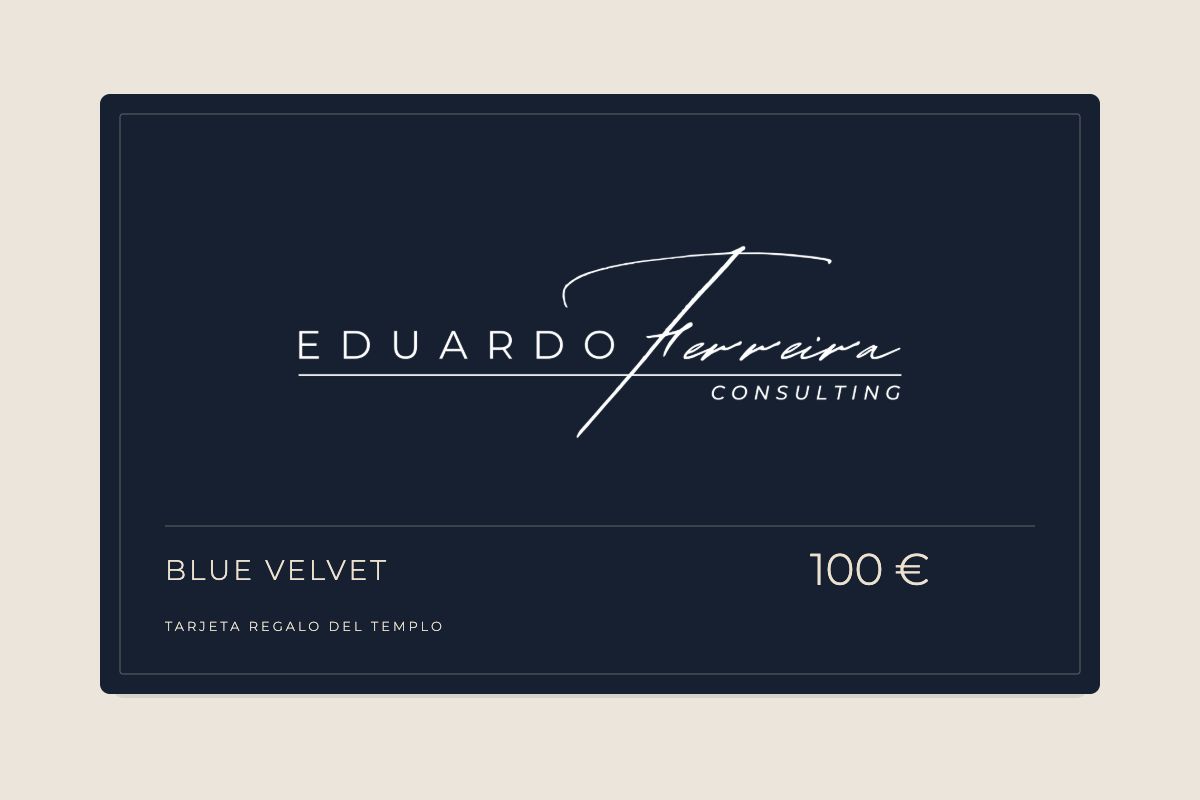 Tarjeta regalo Eduardo Ferreira Blue Velvet de 100 €