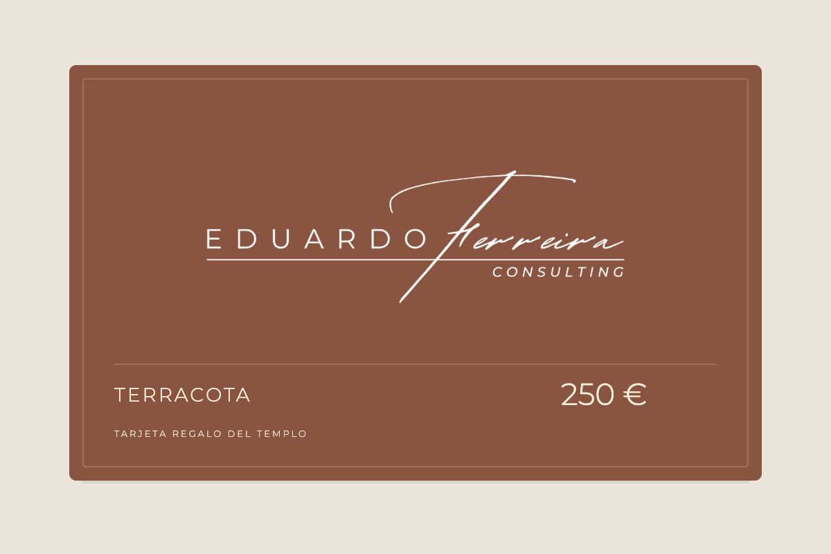 Tarjeta regalo Eduardo Ferreira Terracota de 250 €
