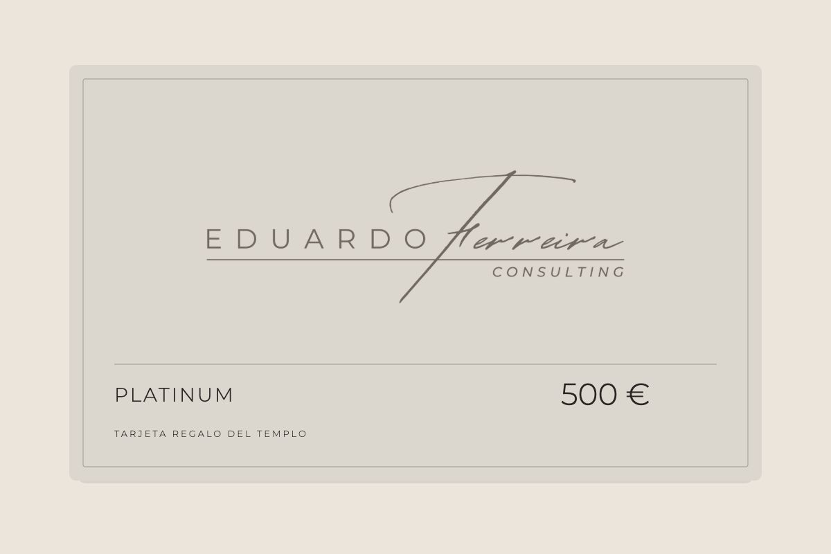 Tarjeta regalo Eduardo Ferreira Platinum de 500 €
