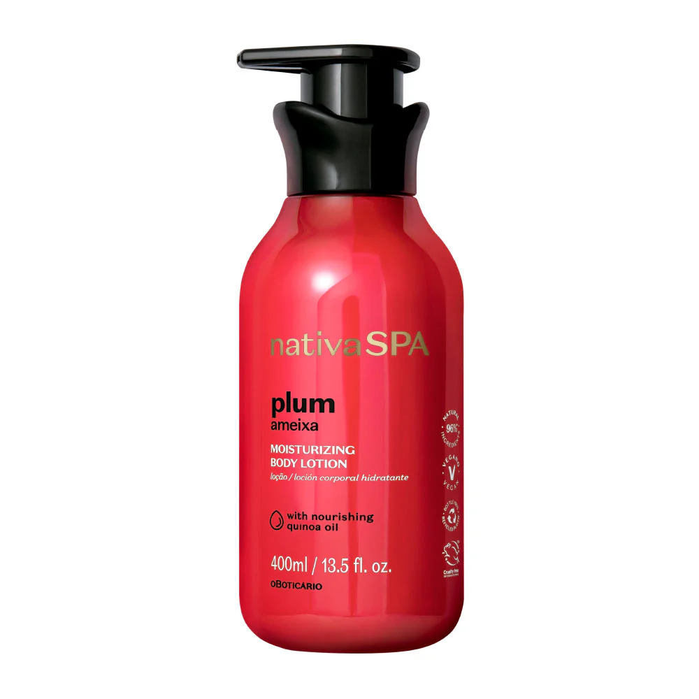 Loción hidratante corporal Nativa Spa - Ciruela