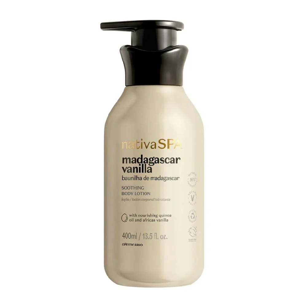 Loción hidratante corporal Nativa Spa - Vainilla de Madagascar