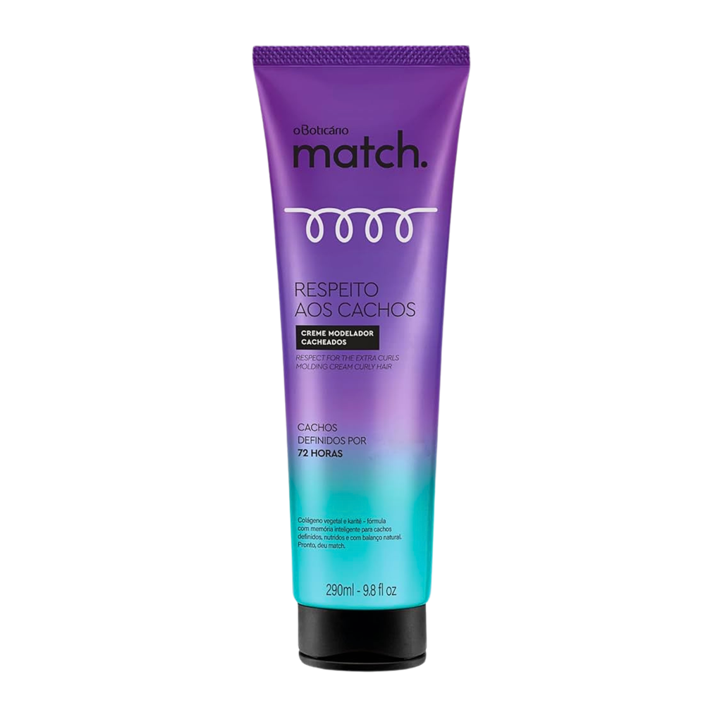Crema moldeadora de rizos Match Respeito aos Cachos
