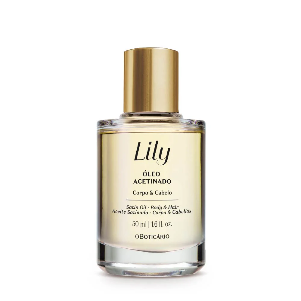 Aceite multifuncional perfumado para cuerpo y cabello Lily