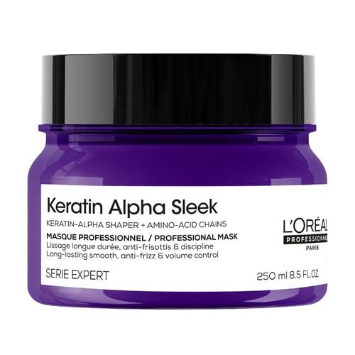 L’Oréal Professionnel Mascarilla Keratin Alpha Sleek · 250 ml